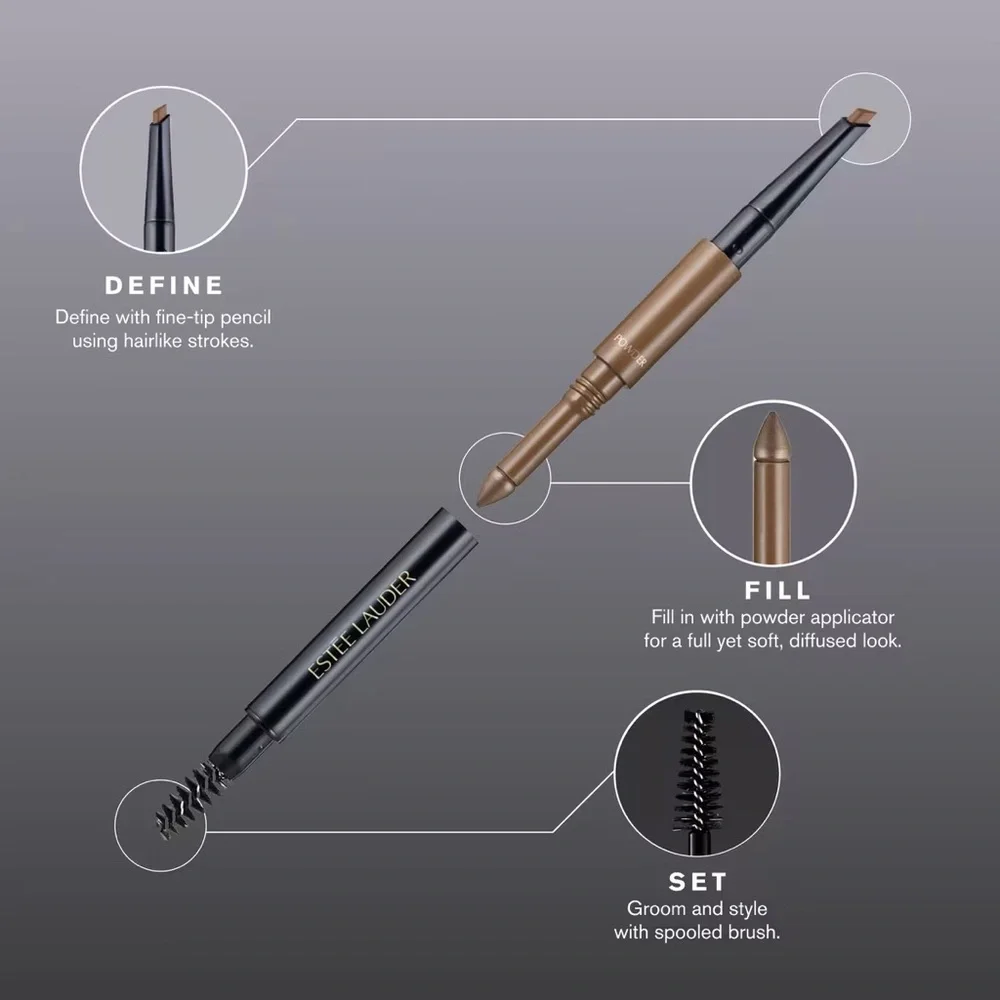 Estee Lauder The Brow Multi-Tasker: (2) Light Brunette NEW - Picture 9 of 15